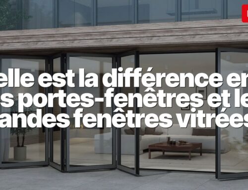 Quelle est la différence entre les portes-fenêtres et les fenêtres à grande surface vitrée ?