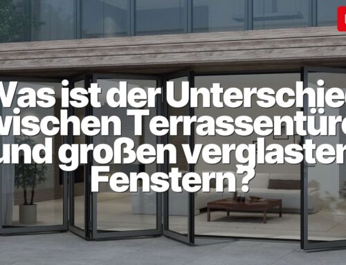 Was ist der Unterschied zwischen Terrassentüren und großflächigen Fenstern?