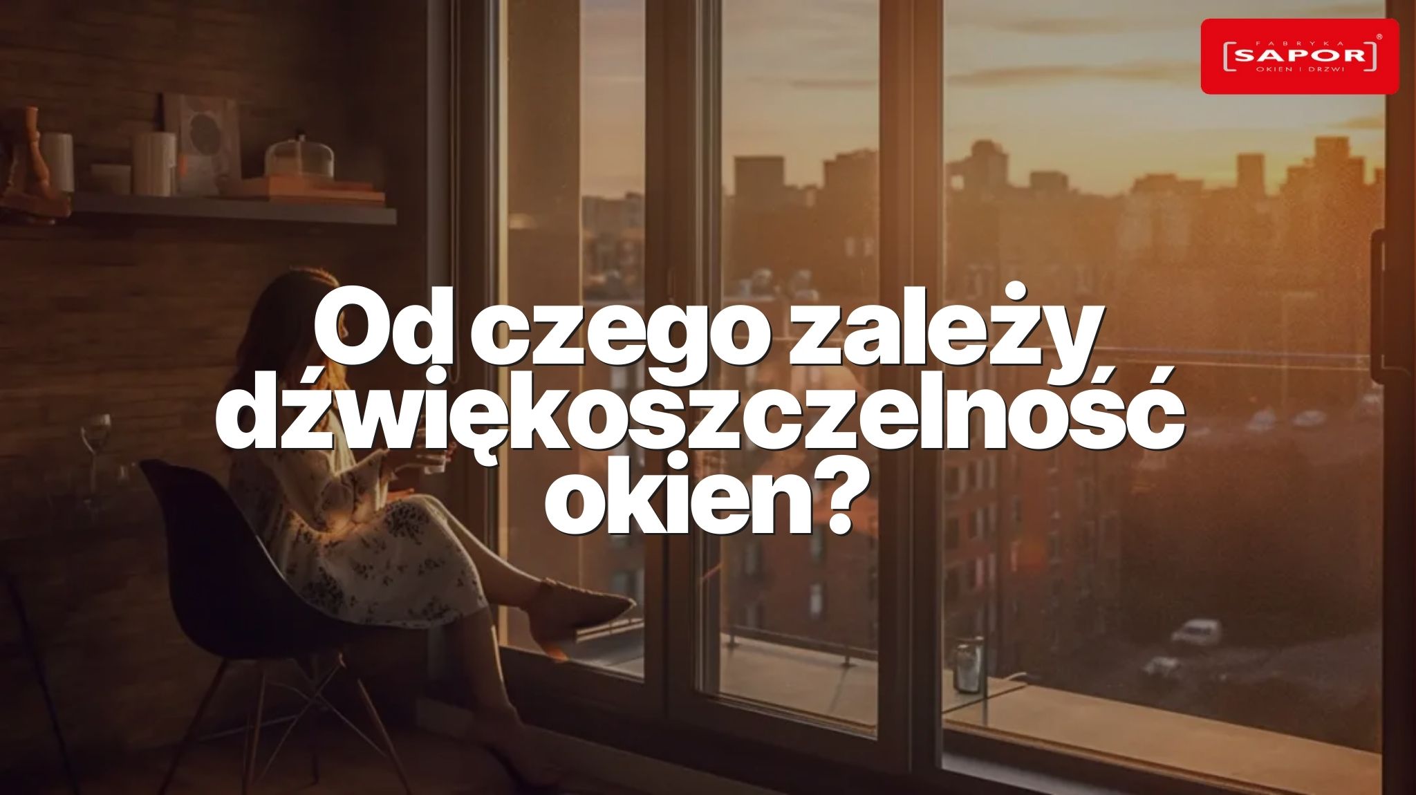 Od czego zależy dźwiękoszczelność okien