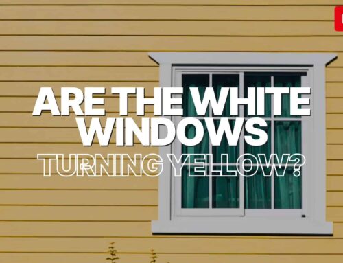 Don’t white windows turn yellow?