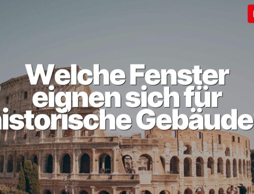 Welche Fenster eignen sich für historische Gebäude?